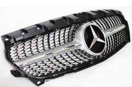 Resim Mercedes W117 2013-2015 CLA Uyumlu Diamond Panjur - Gri 