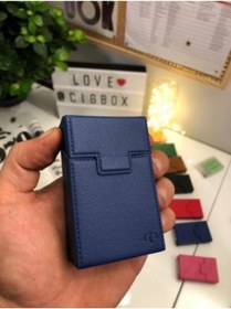 Resim CIGBOXTR Sarma Tütün Için Sigara Tabakası Sigaralık Deri Kutu Cıgbox 
