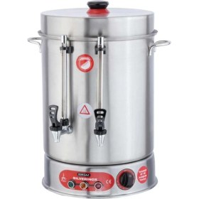 Resim Işıkgaz 36 Lt - 400 Bardak Sesli Ikazlı Metal Musluklu Çay Makinesi 2036 