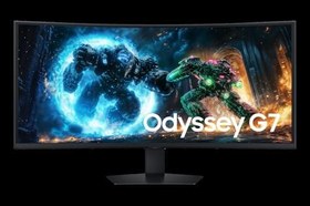Resim Samsung Odyssey G7 G75F 40'' WUHD VA 180 Hz 1 ms 1000R Kavisli Oyuncu Monitörü, LS40FG750EUXUF 