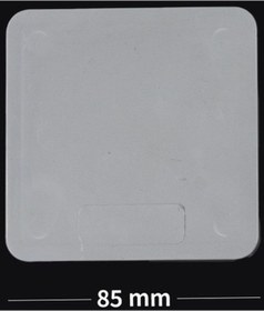 Resim 85x85x50 Mm Sıva Üstü Termoplastik Buat Gri Mutlusan 