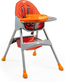Resim Baby2Go Hamburg Çift Tablalı Mama Sandalyesi - Turuncu - Turuncu / Standart 