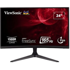 Resim Viewsonic VX2418C 23.8" 1 MS 165 Hz FreeSync Full HD Curved VA LED Monitör 