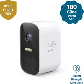 Resim Anker Eufy Security Eufycam 2C Kablosuz Akıllı Güvenlik ve 1080p Kamera Sistemi Eklenti Kamera - T8113 (Anker Türkiye Garantili) 
