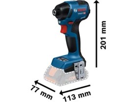 Resim Bosch Gdr 18V-220 C 2X4.0AH Çift Akülü Darbeli Somun Sıkma Makinesi 