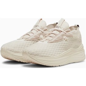 Resim Puma 378854-02 Softride Stakd Premium Wns Kadın Bej Sneaker Spor Ayakkabı Bej 