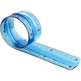 Resim Kırılmaz Esnek Cetvel 30 Cm Farklı Renk Seçenekleri 124-Pembe 