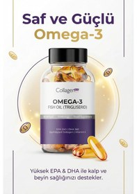 Resim Collagen Forte Platinum Omega 3 Premium Balık Yağı 90 Kapsül 