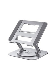 Resim Polham 360 Derece Dönebilen Yükseklik, Açı Ayarlı Notebook, Tablet Standı, Kaydırmaz, Katlanabilir Stand 