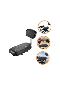 Resim Valkyrie Çocuk ve Yetişkin için Bisiklet Arka Koltuğu, Sele Sırtlıklı Yumuşak Minder Bagaj Koltuğu 