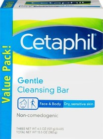 Resim Cetaphil Nazik Temizleyici Sabun 3 x 127 G 