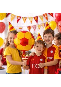 Resim Balon-folyo-45cm - Futbol Topu - Gs Çok Renkli 