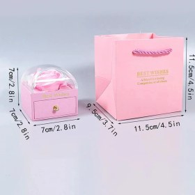 Resim MCM Group Sonsuzluk Gül Tasarımlı Takı Kutusu 