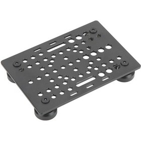 Resim Youmex Alüminyum Siyah Anodize Gantry Paneli - Yüksek Dayanıklı, 4 Plastiği Kayışlı, Freze Ve Cnc Makinaları İçin Evrensel Rehber 
