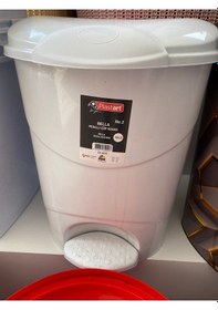 Resim Plastart Bella Çöp Kovası 19 Lt Beyaz 