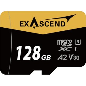 Resim Exascend 128GB 175MB/S A2 V30 Micro SD Hafıza Kartı 