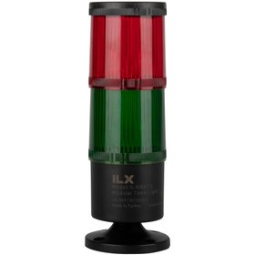 Resim İLX MÜHENDİSLİK Il-xmb-t7-222 | Multi Buzzer 70 Çap 2 Katlı 220 Vac Işıklı Kolonlar 
