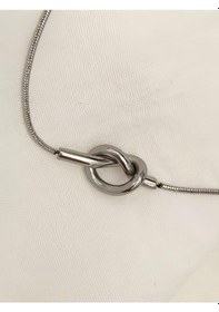 Resim Düğüm Model Silver Renk Bileklik Gold 