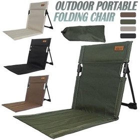 Resim Novahub Katlanır Kamp Sandalyesi, Hafif Açık Veranda Bahçe Plaj Sandalyesi, Balıkçılık Koltuğu, Bej Renk, Dış Mekan Kullanım İçin Bej 