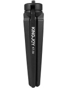 Resim Springsun Kıngjoy Mini Tripod Aluminium 3kg Yük Kapasitesi 1/4 Vida İle Dslr, Kamera, Gopro Ve Stablizörlere Uygun Siyah Siyah 