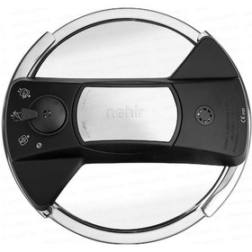 Resim Nehir Silver Matik Paslanmaz Çelik 5 Litre Düdüklü Tencere 