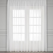 Resim Garden Sıla Tül Perde - Beyaz - 300x270 cm 