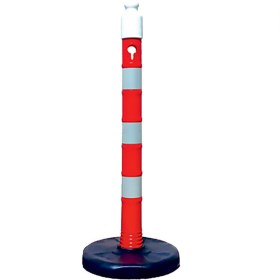 Resim Evelux Dubalı Uyarı Dikmesi Kauçuk 80mm 110cm 