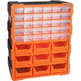 Resim ASRIN Asr-6010 39 Lu Monoblok Avadanlık Çekmece 38,1X15,7X47,5 Cm 