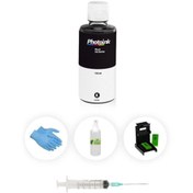Resim PHOTOINK Hp Officejet K60 / K60xi Photoink Plus Siyah Kartuş Dolum Seti 