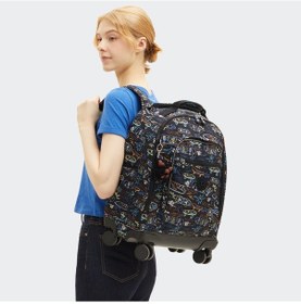 Resim Kipling Unisex Tekerlekli Sırt Çanta Kı467471m Çok Renkli 