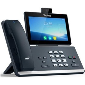 Resim Yealink T58w Pro Android Poe Destekli Ve Adaptörsüz Kameraı Ip Masaüstü Telefon 