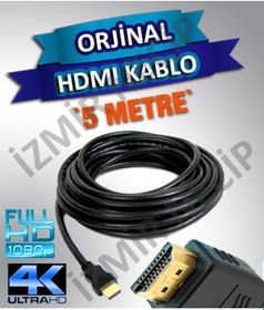 Resim 5 Metre 5 M Lcd Led Tv Pc Laptop Arasi Görüntü Kablosu 