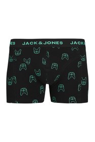 Resim Jack & Jones Jack&Jones Denim Dog 3'lü Paket Erkek İç Çamaşır 