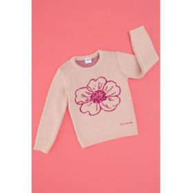 Resim U.s. Polo Assn. Kız Çocuk Açık Pembe Kazak /triko 50316353-VR078 