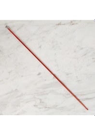 Resim Abarta 3,0mm Renkli Metal Gagalı Örgü Şiş Tunus Tığ 25cm-kırmızı 1 Adet 