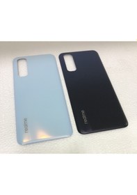 Resim Realme 7 Rmx2151 Arka Kapak Pil Kapağı - Siyah 