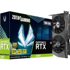 Resim Zotac NVIDIA GeForce RTX 3060 Twin Edge OC LHR ZT-A30600H-10M 12 GB GDDR6 192 Bit Ekran Kartı 
