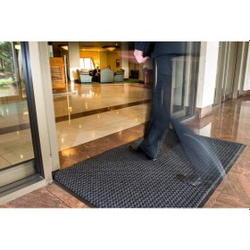 Resim 3M Nomad Aqua 65 Tekstil Dokulu Paspas Gri 90Cmx150Cm 