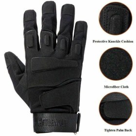 Resim SİNGLE SWORD Taktik Eldiven Askeri Eldiven Bisiklet Eldiveni 