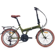 Resim Bianchi F021 KATLANIR BİSİKLET 380H V 20 JANT 21 VİTES TUNDRA YS7369 