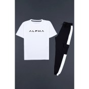 Resim Alpha Sırt Baskılı Eşofman Takımı 