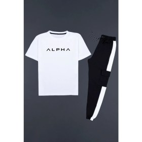 Resim Alpha Sırt Baskılı Eşofman Takımı 