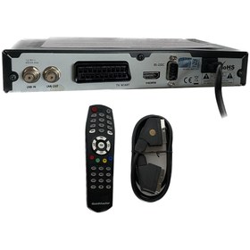 Resim GOLDMASTER 90400 HDMI Çıkışlı Tüplü TV Uyumlu Scart Uydu Alıcısı 