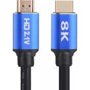 Resim Alfais 5092 8k Ultra Hd 2.1V 48GBPS Altın Kaplama HDMI Kablo UHD 0.5 Metre 