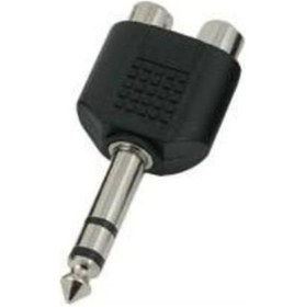 Resim Electroon 2Rca Dişi - 6.3Mm Stereo Jak - 4 Adet 