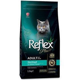 Resim Reflex Plus Sterilised Tavuklu Kısırlaştırılmış Kedi Maması 1,5 Kg 
