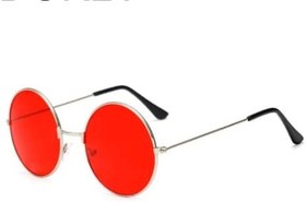 Resim chermik John Lennon Parti Gözlüğü, Yetişkin Boy, CHRMK3474, Kırmızı, üniseks-yetişkin 