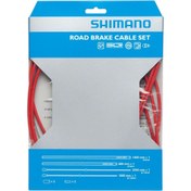 Resim Shimano Fren Kablo Set PTFE Yol Yol PTFE Kırmızı 