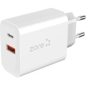Resim ZORE Zore Xmac Serisi X4 22W Seyahat Şarj Başlığı 