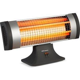 Resim Conti CQS-4000 Blaze 1600 W Quartz Ayak Altı Isıtıcı CONTİ